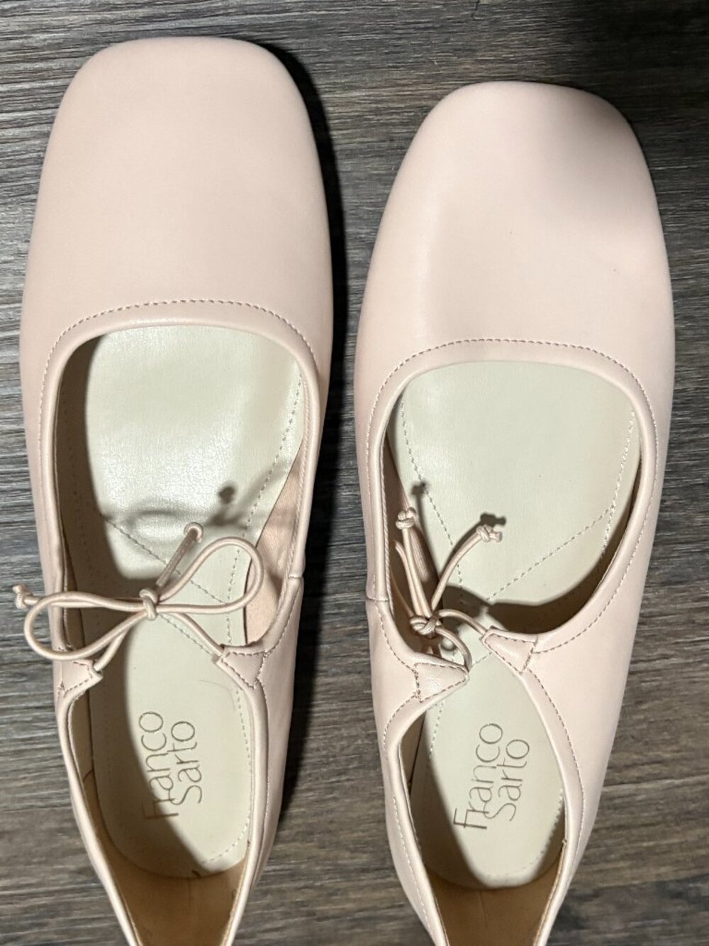 Franco Sarto Ladies 7.5 Pink Ballet Shoes Flats Dance Nordstroms  NEW NWT